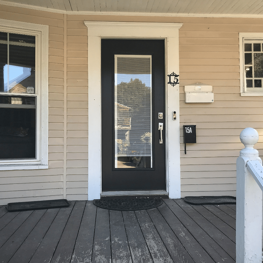 Front Porch - New Door