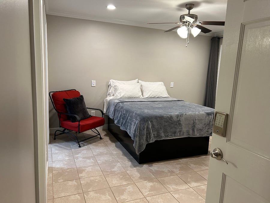 Expanded Luxury Suite with Private Entrance Off the Rear Circle Drive.