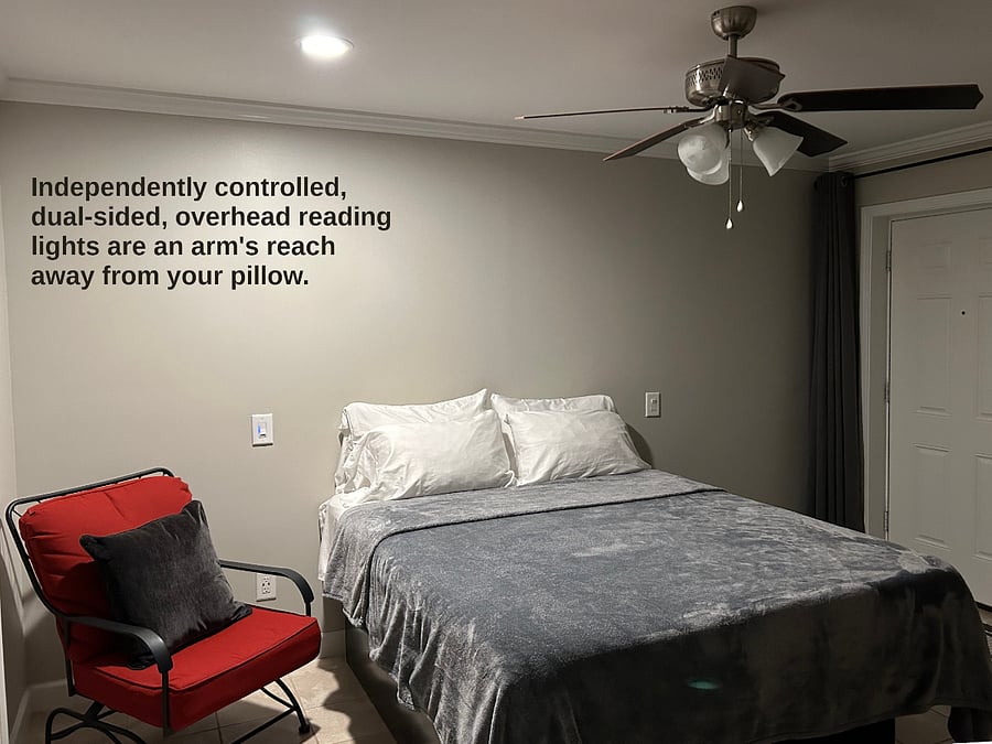 Expanded Luxury Suite with Private Entrance Off the Rear Circle Drive.