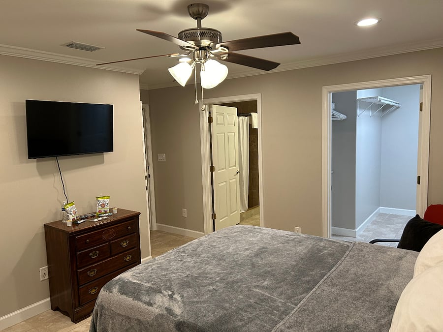 Expanded Luxury Suite with Private Entrance.