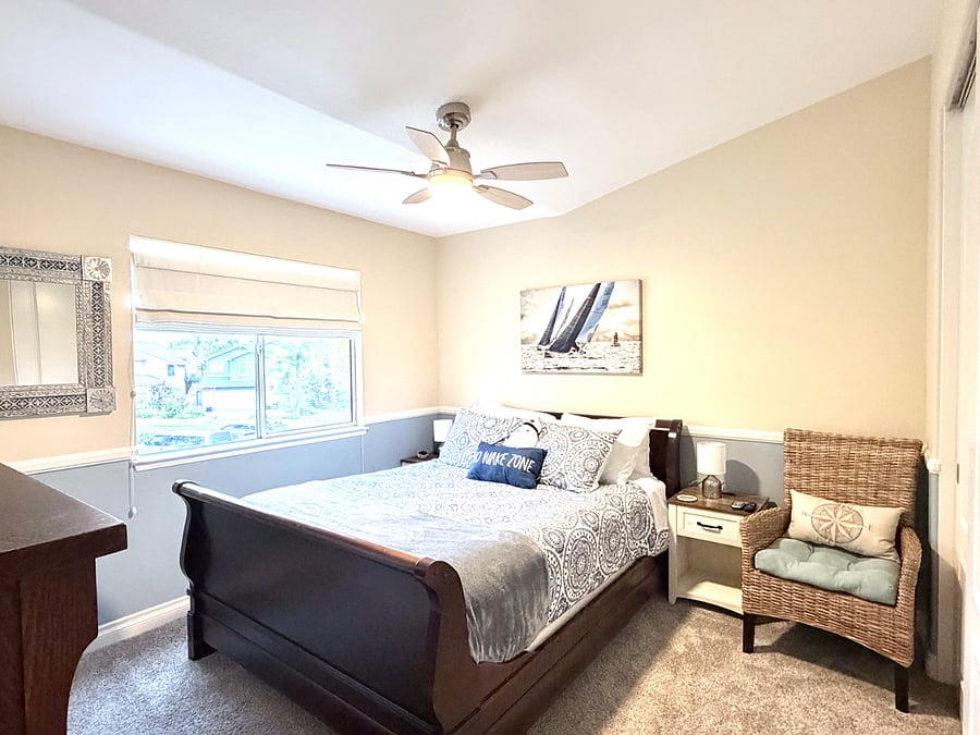 Queen bed
