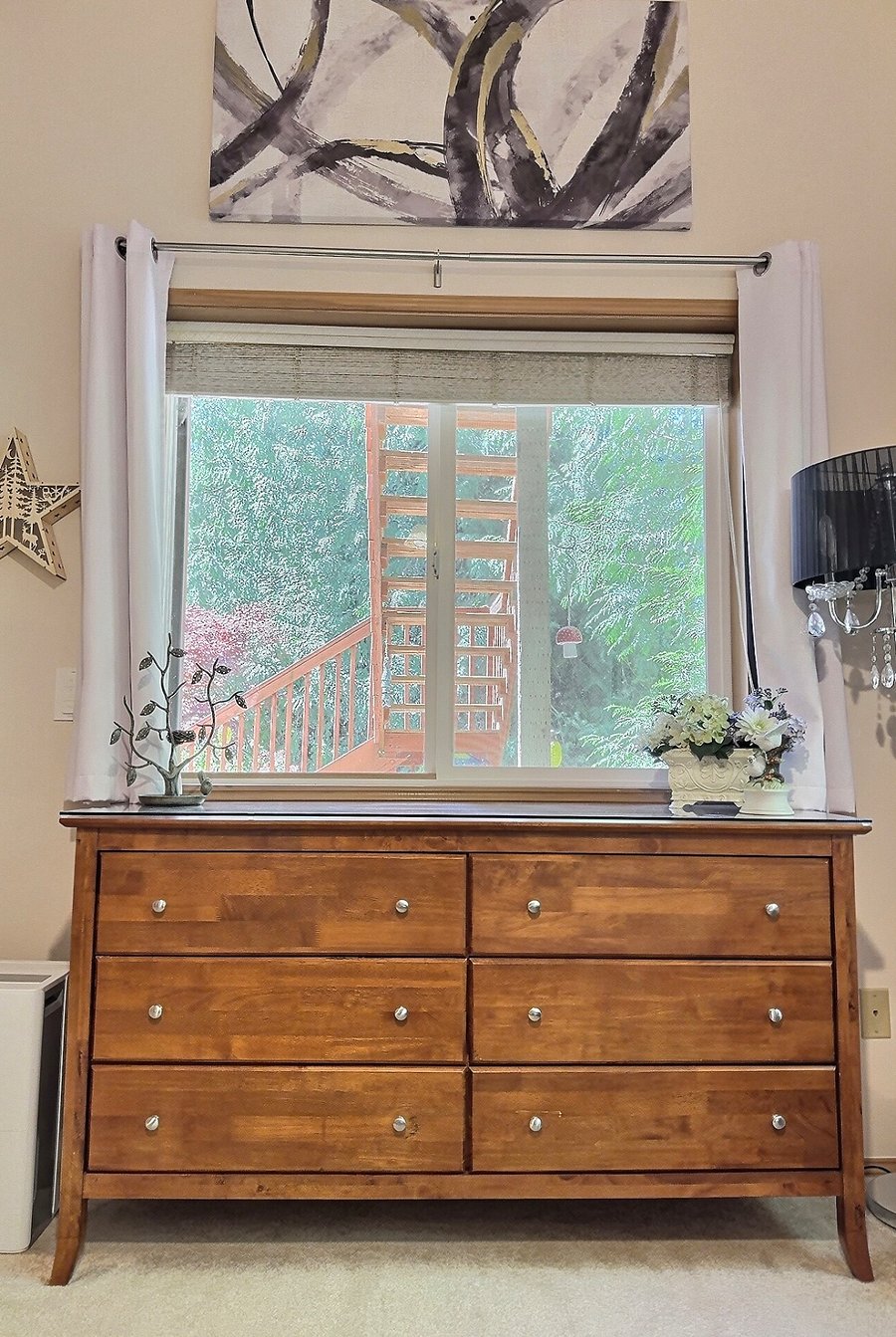 Dresser with six large drawers