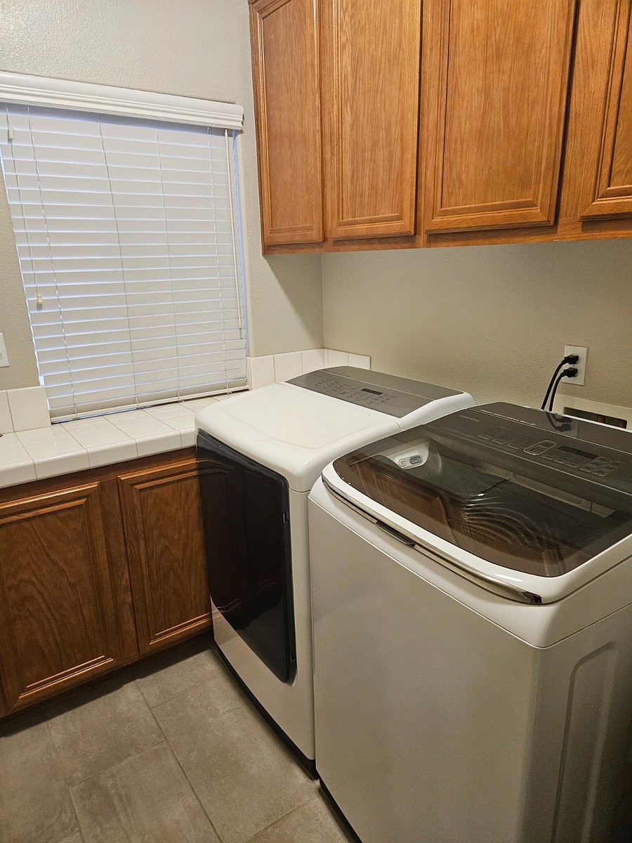 Shared laundry space