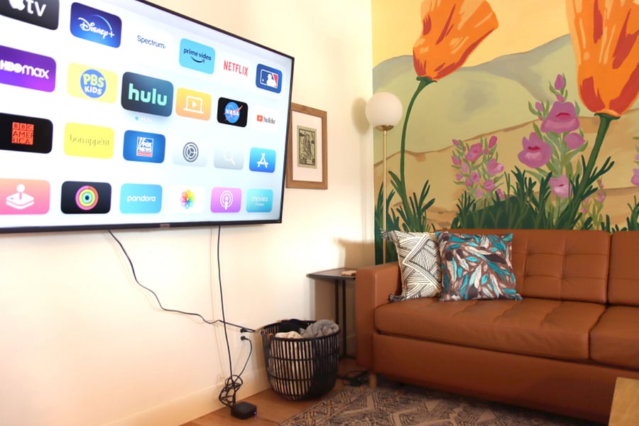 Large smart tv