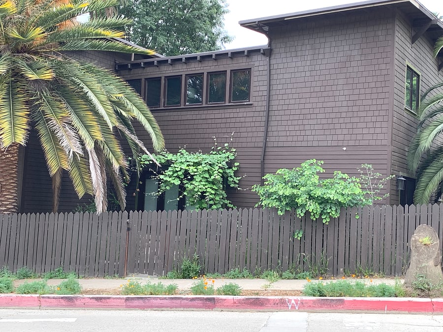 Front of the house