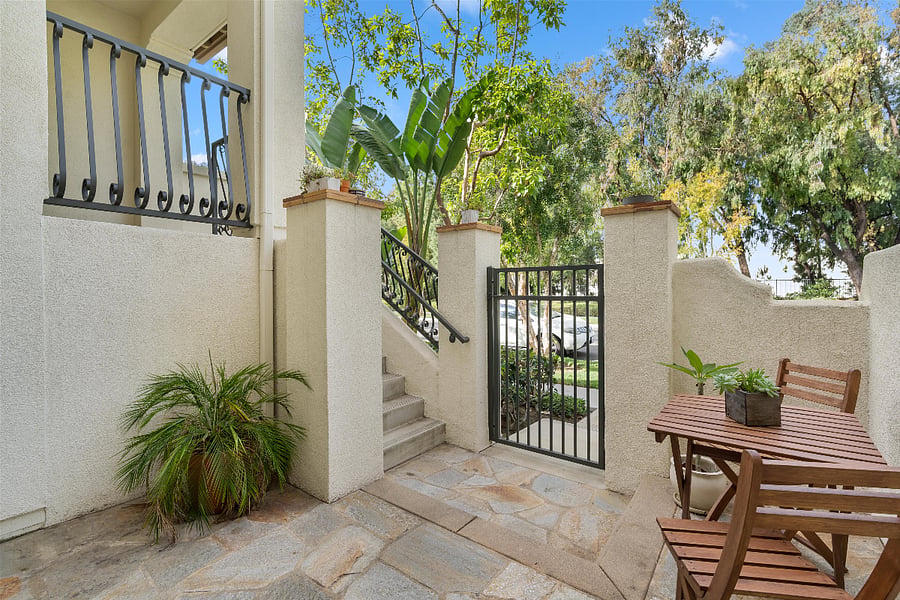 Front patio