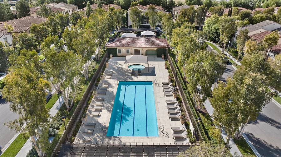 Community pool 1 - located next to the home