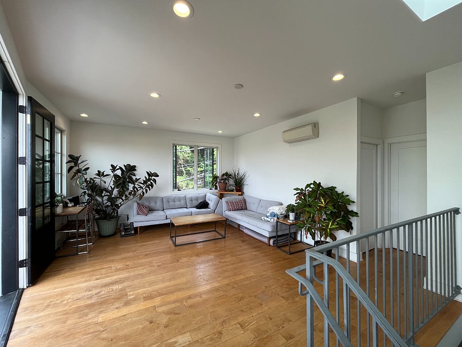 Third floor living room