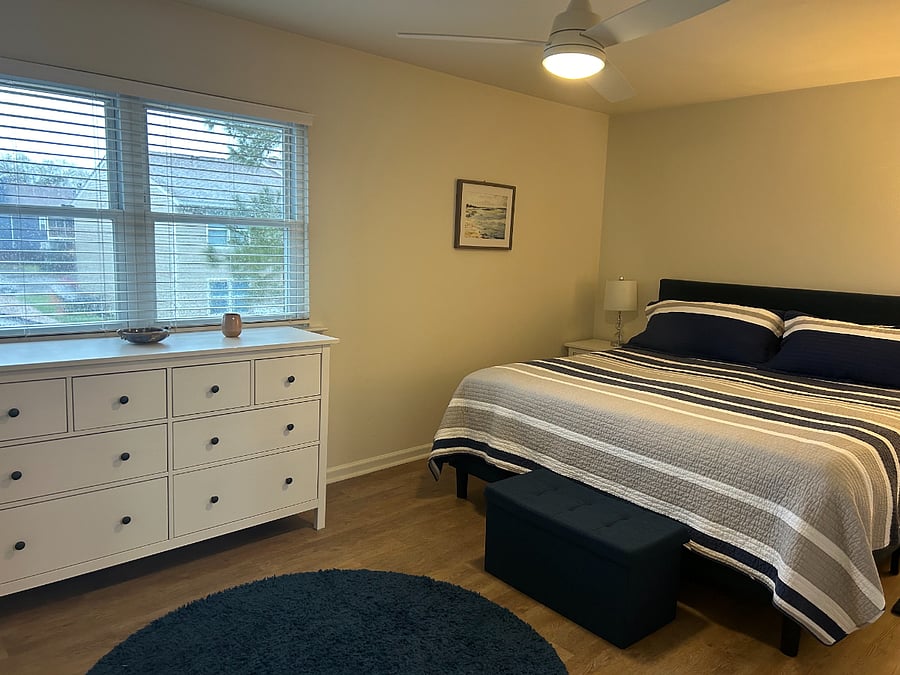 Primary Bedroom with King bed