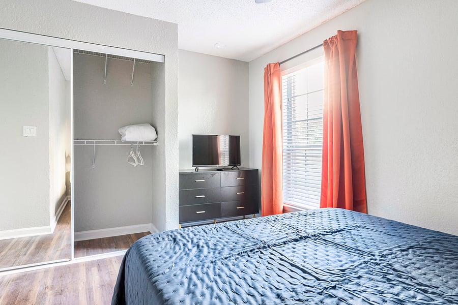 Large closet in each of the four bedrooms