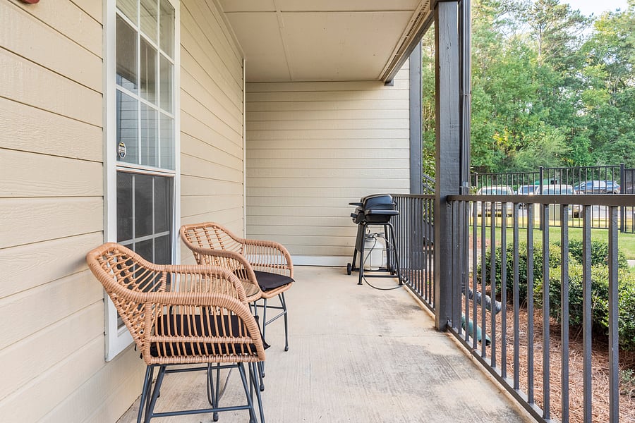 Enjoy the patio