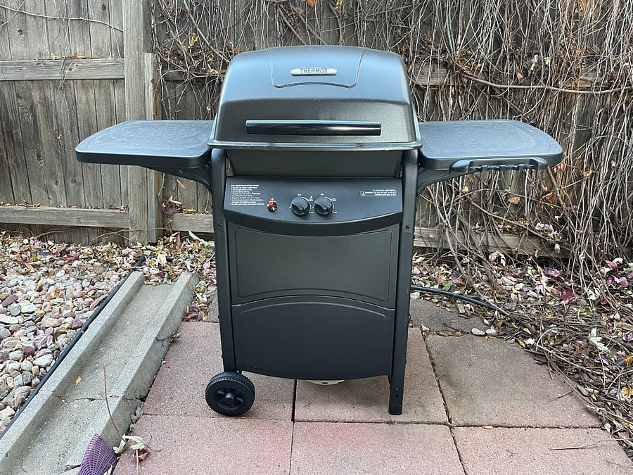 BBQ Grill with propane
