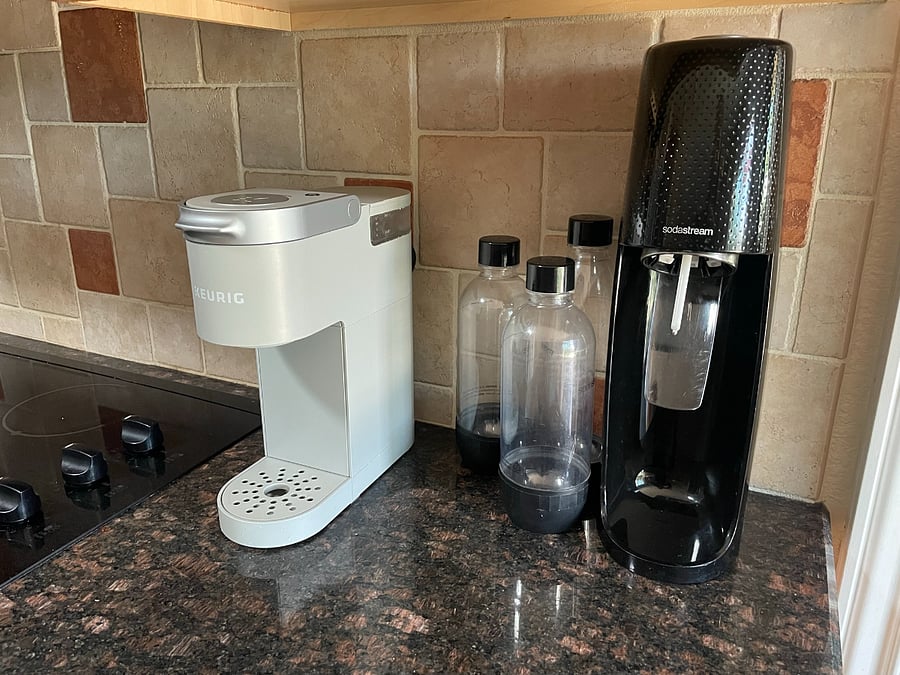 Mini Keurig and Soda Stream