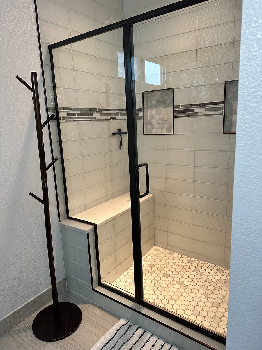 Master bathroom shower