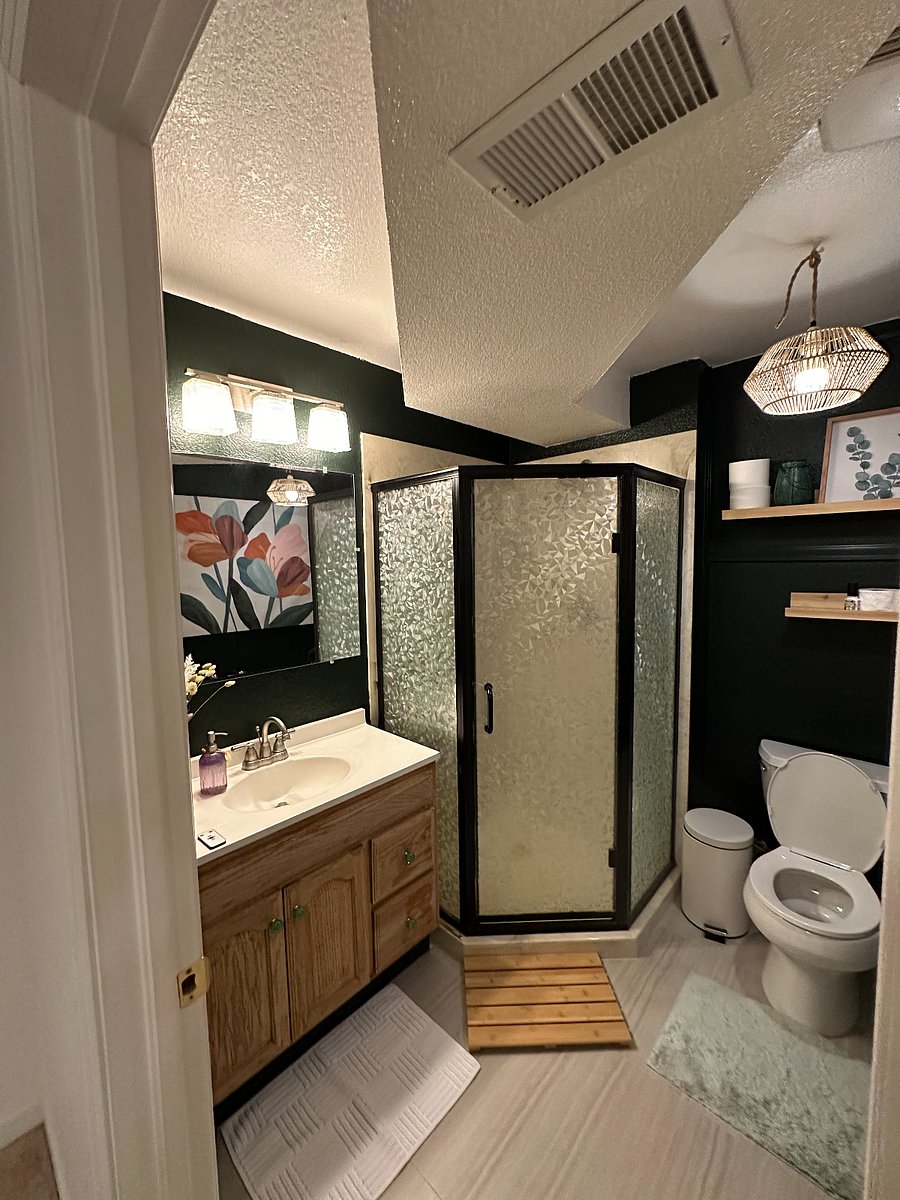 Basement bathroom