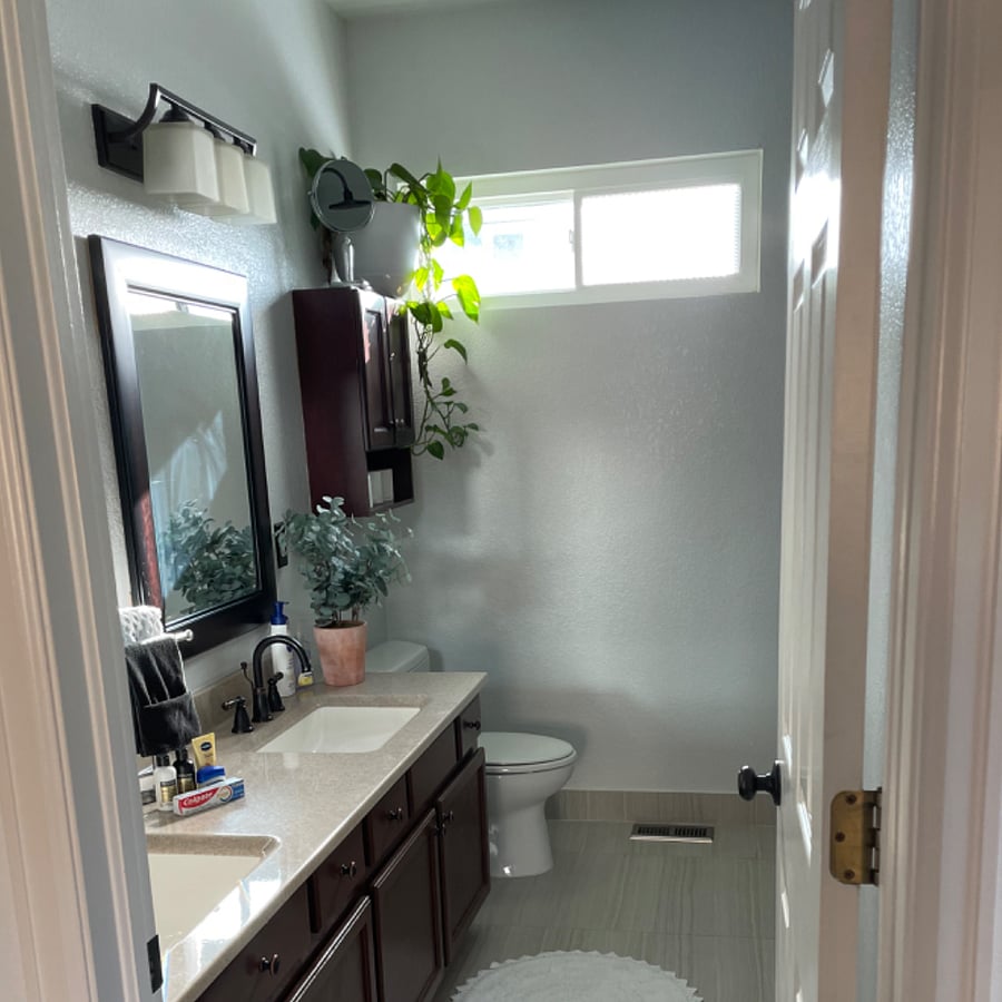master bathroom