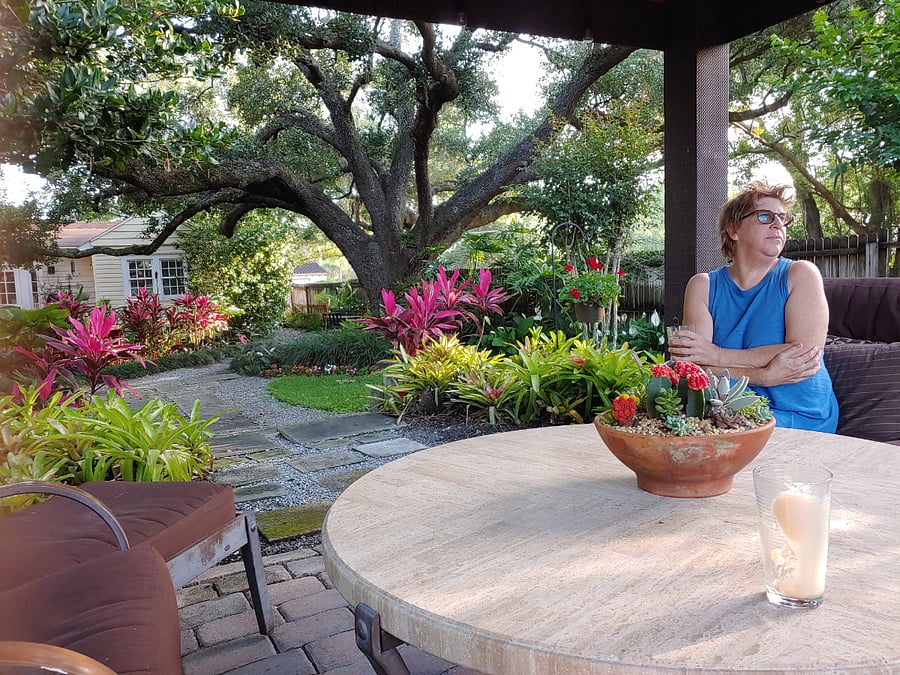 Gazebo retreat area