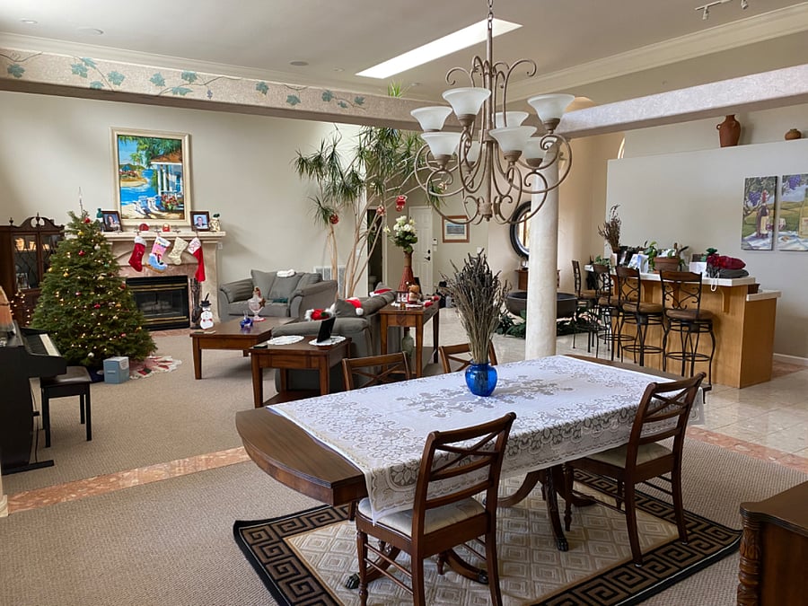 Formal Living & Dining Room