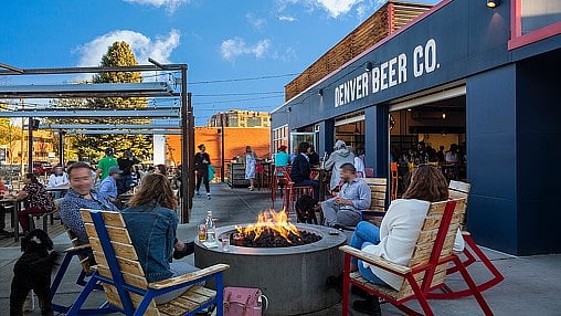 Denver Beer Co. only 1 block away!