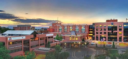 Porter Hospital just 1 block away!