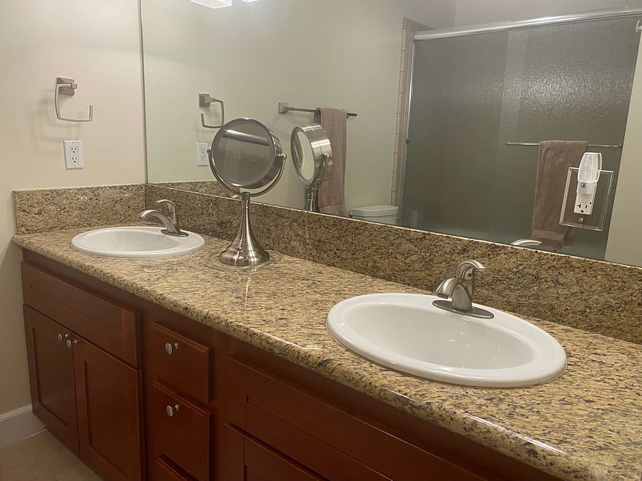 Master bathroom