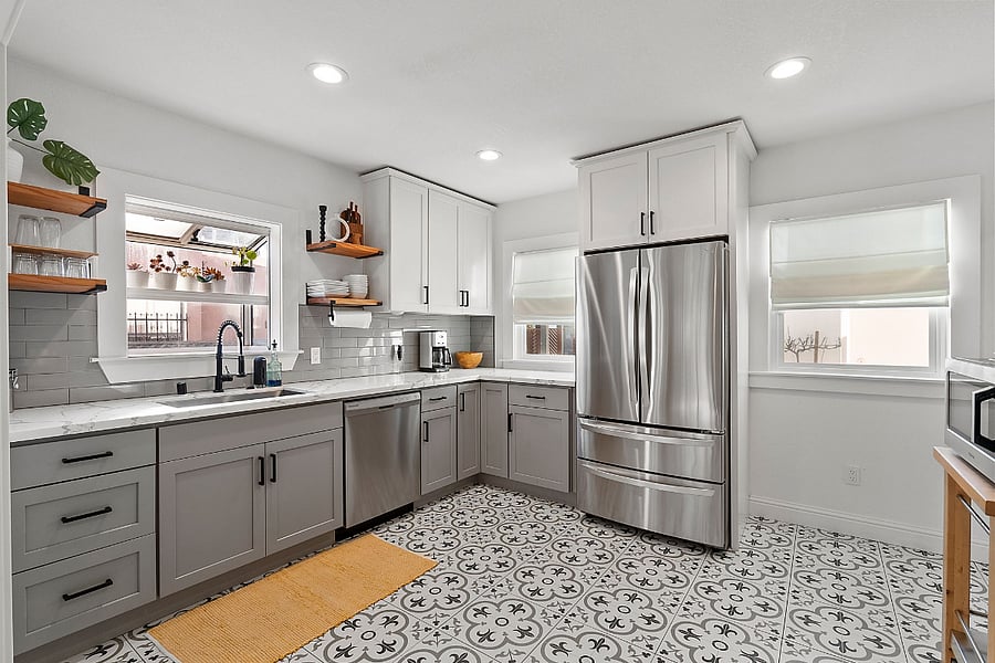 Recently updated kitchen