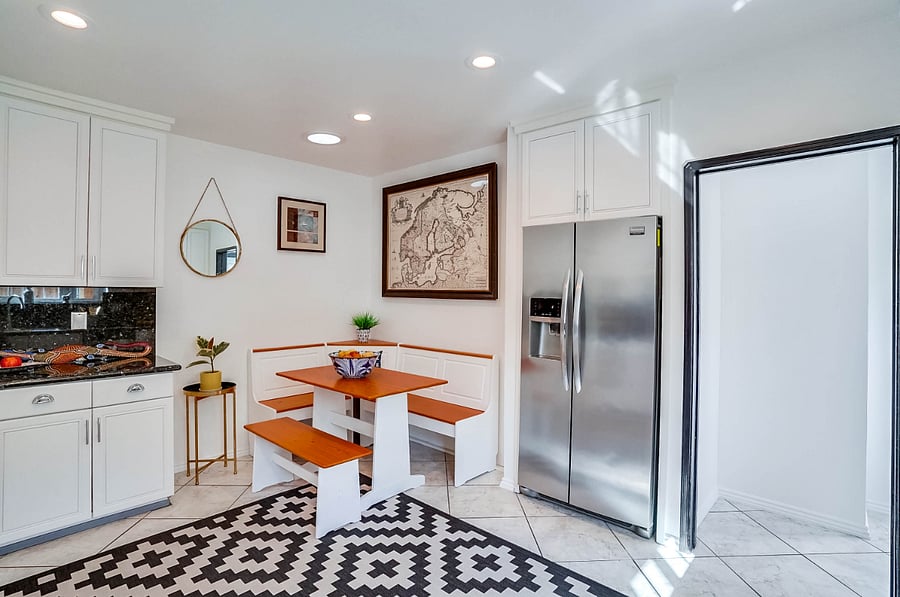 Breakfast Nook in Kitchen