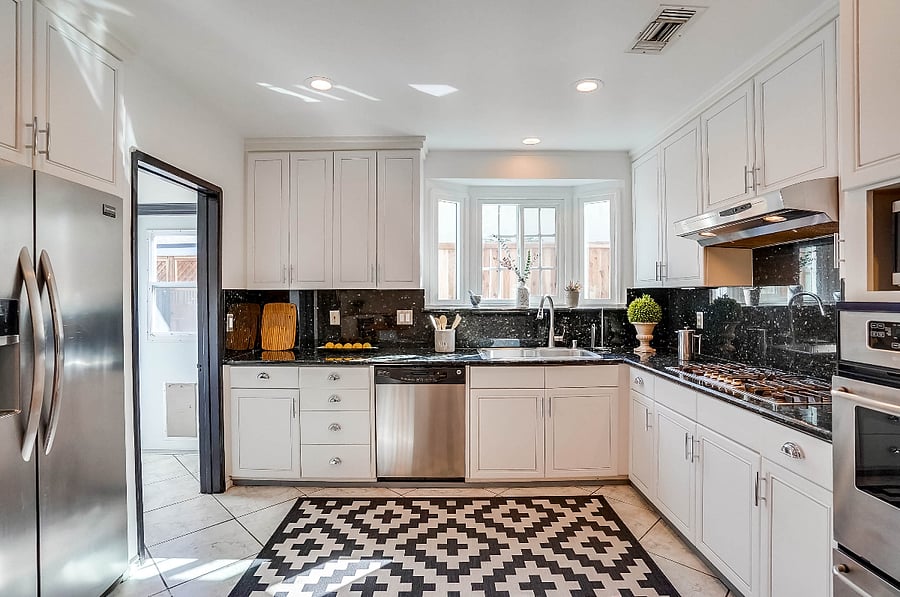 Kitchen with Stainless Steel Appliances