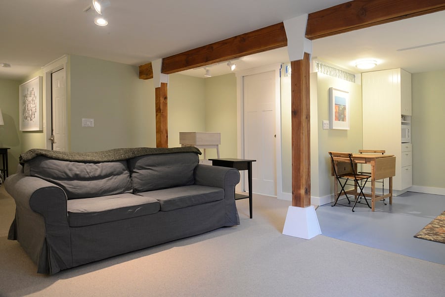 Pull out couch, your living space