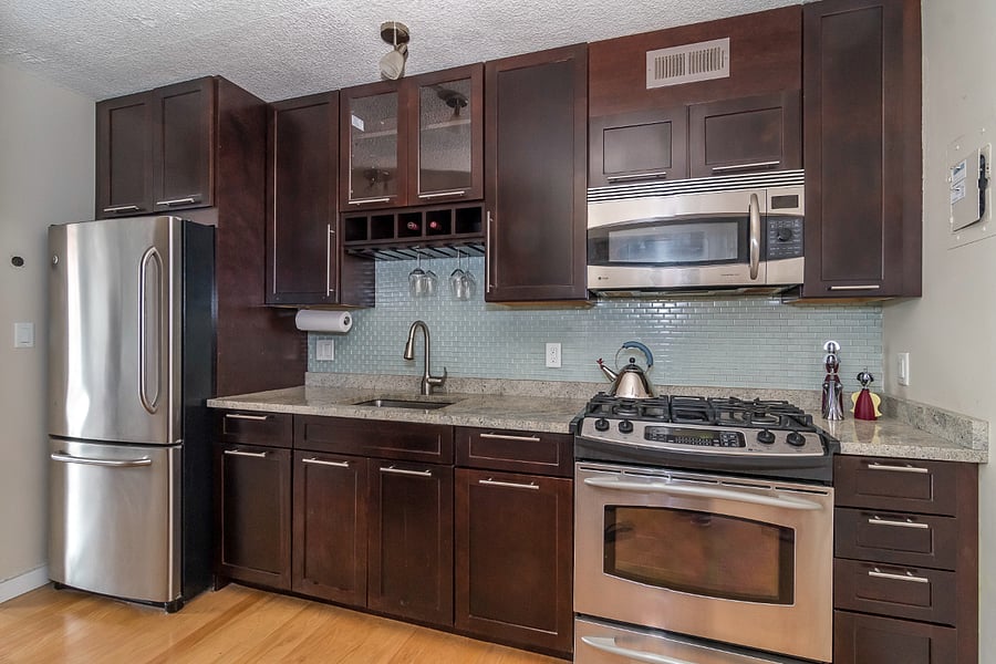 Custom kitchen with quality GE appliances
