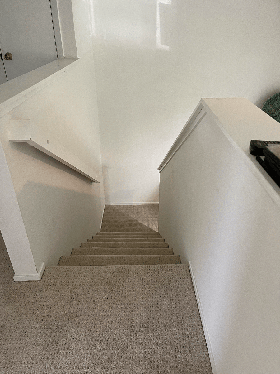 New wall to wall carpet throughout stairwell and bedrooms