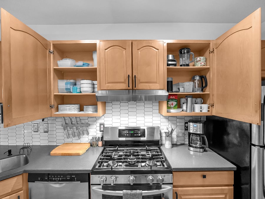 Kitchen is well stocked with all you need!