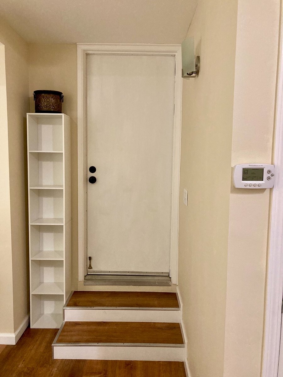 Door to the laundry room.