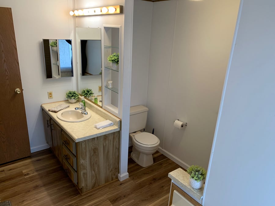 Master bathroom
