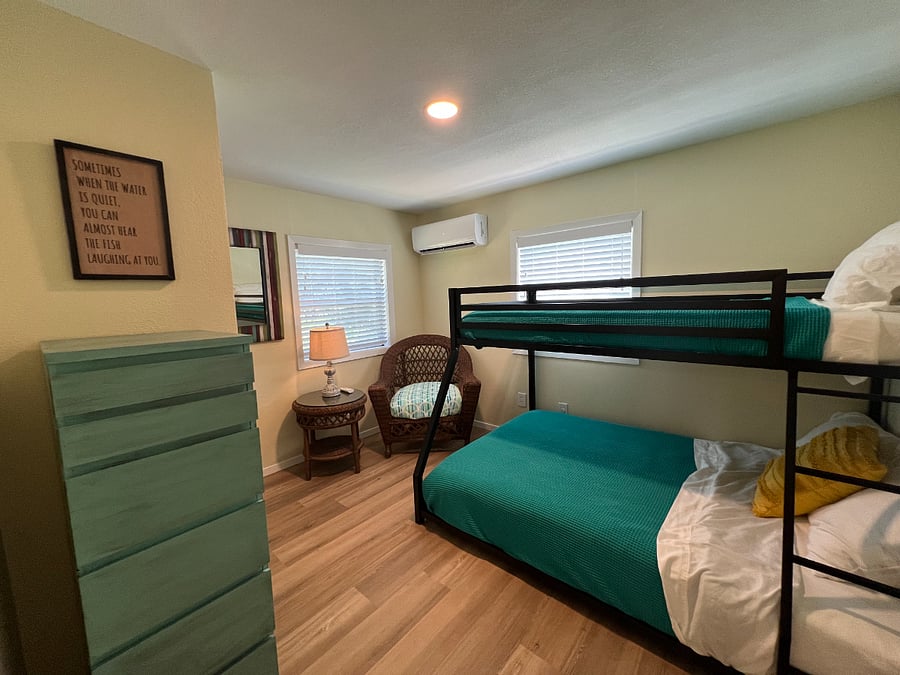 2nd Bedroom with full and twin bed