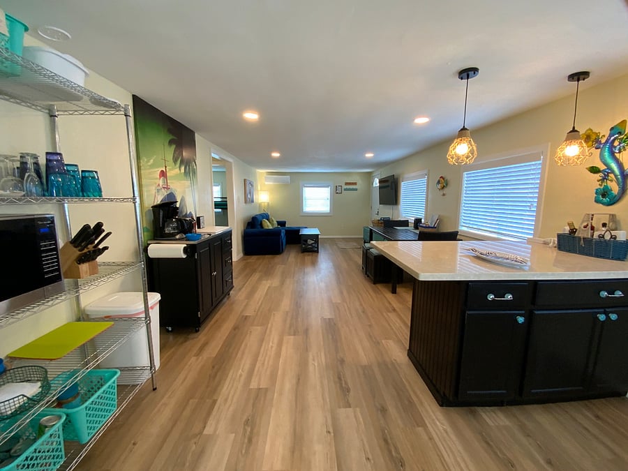 View of main living area