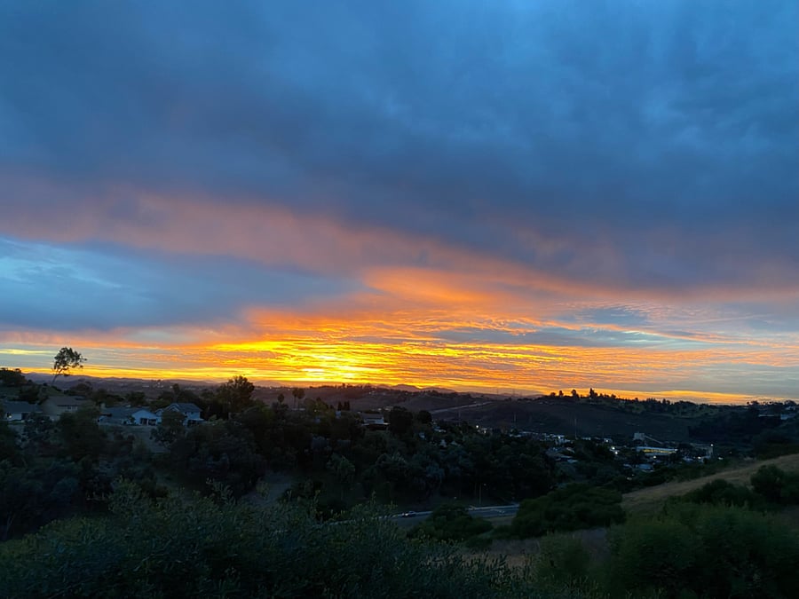 Sunrise from Greenbelt area
