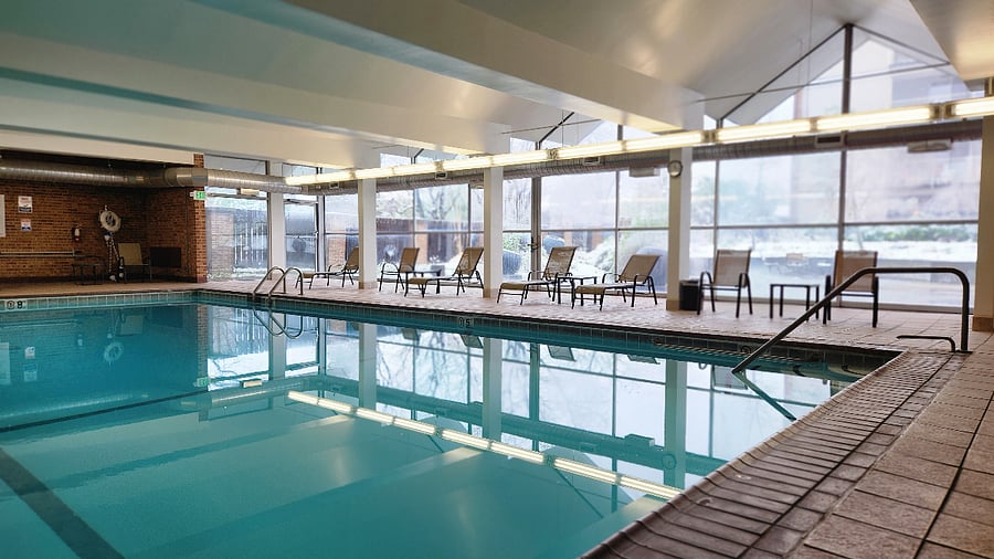 We have 2 pools. One indoor and one outdoor.