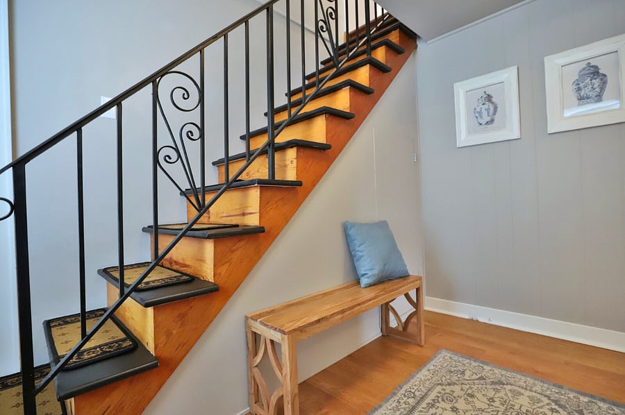 Back Hall/ Laundry w/ Access to Upper Level