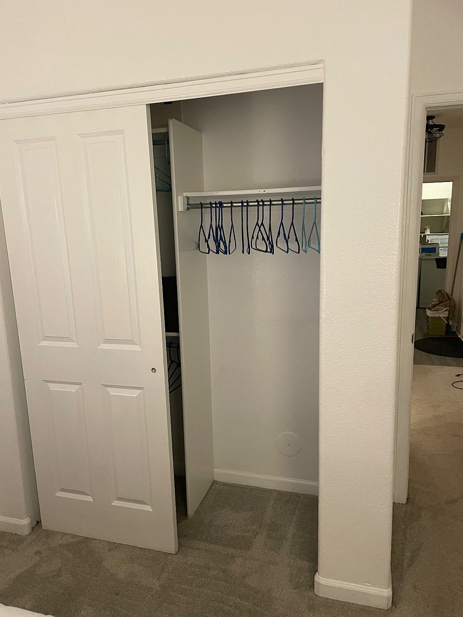 other side of 2nd bedroom closet kitchen