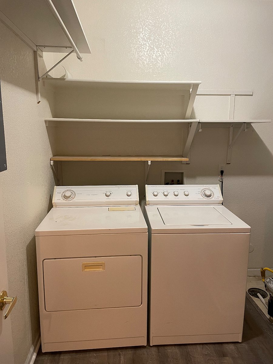 laundry room and storage