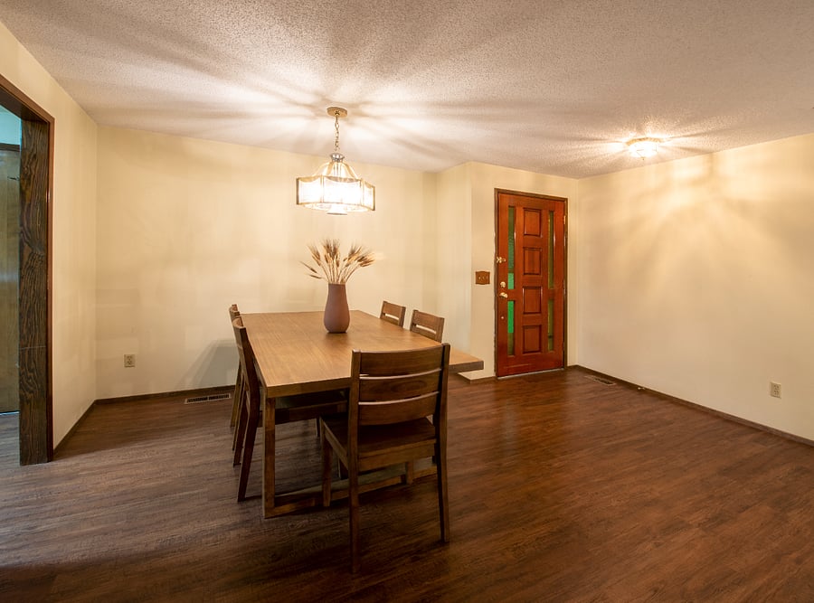 Dining Table and entryway