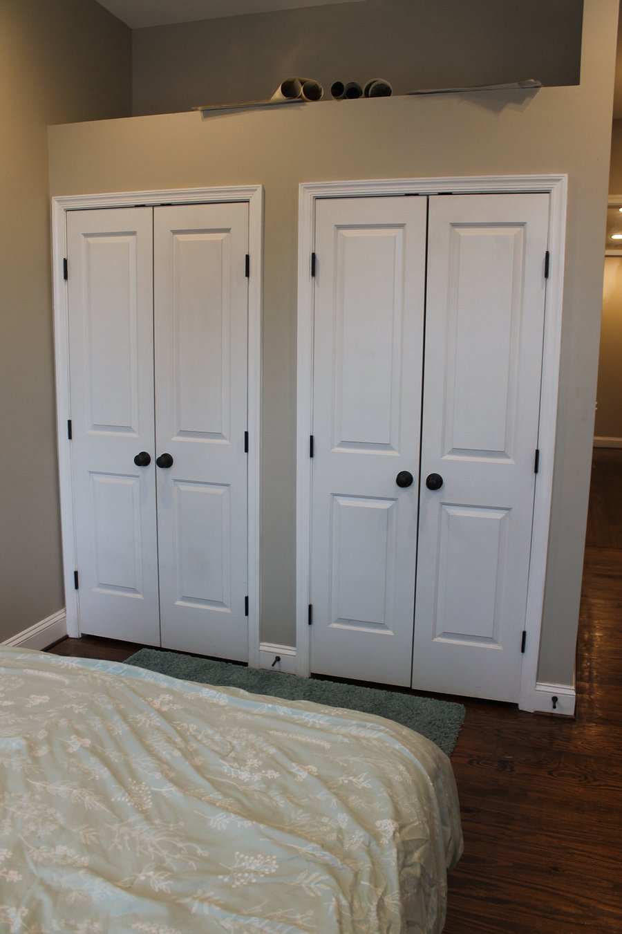 Master bedroom lots of closet space. 