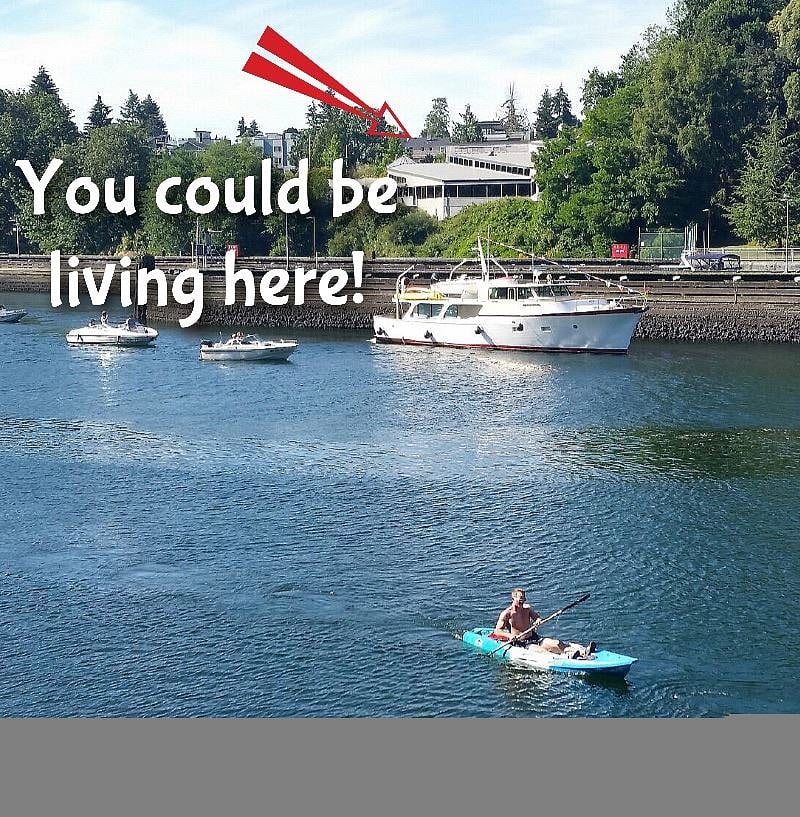 Located by the Ballard Locks!!