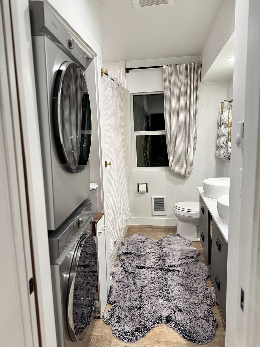 Laundry in the bathroom