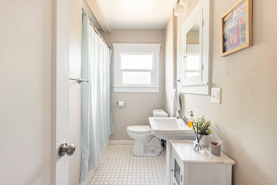 Shared bathroom.