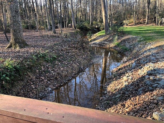 Creek on Property