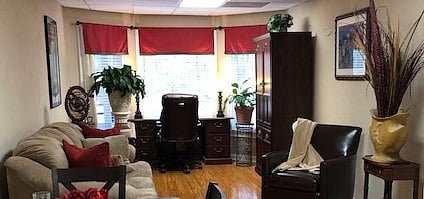 Den - Complete with Armoire, Executive Desks & Sleeper-Sofa.