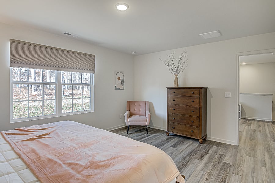 Master bedroom with King bed