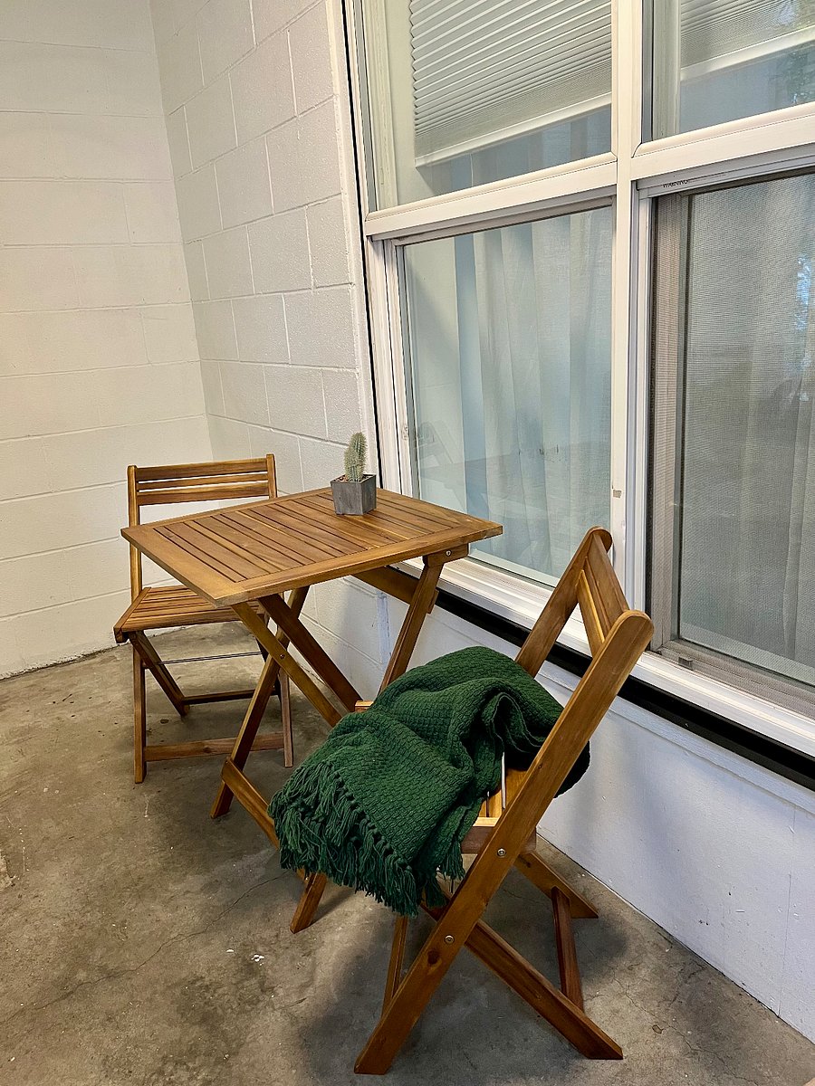Private patio